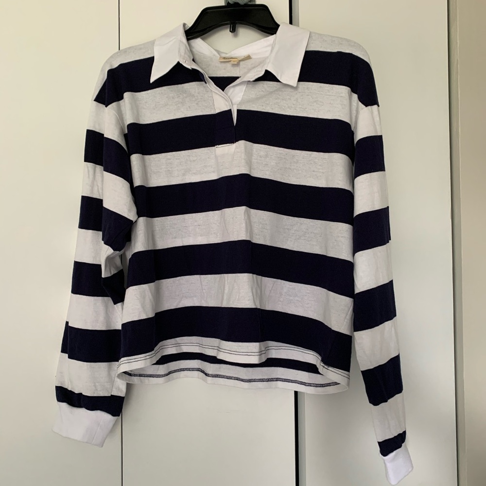 Striped Collared Shirt
